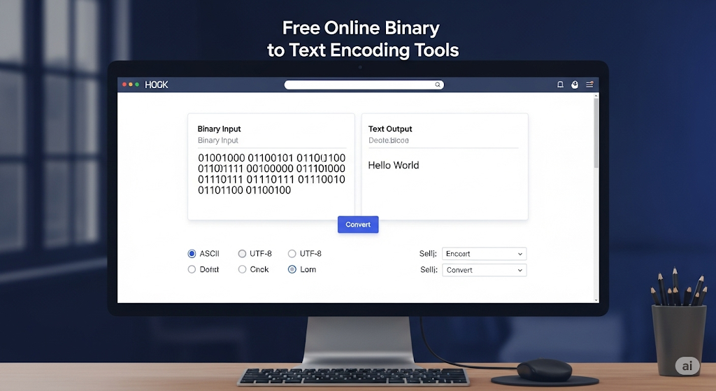 Free Online Binary to Text Encoding Tools