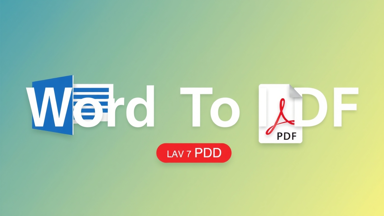 The Ultimate Guide to Converting Word To PDF Online for Free