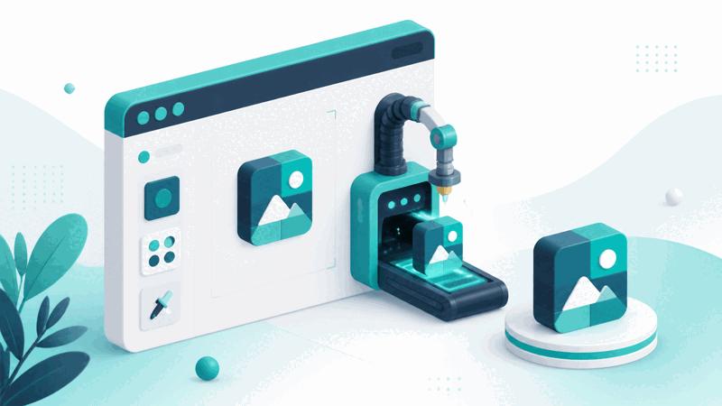 A favicon and app icons generated for a site