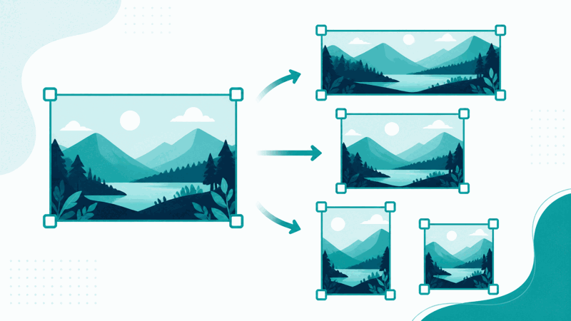 Image resizer changing an image's dimensions