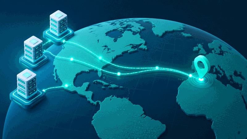 An approximate IP geolocation shown at region level