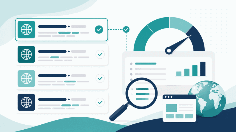 Keyword-rich domain generator suggesting domain ideas