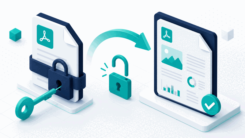 A PDF unlocked for legitimate use