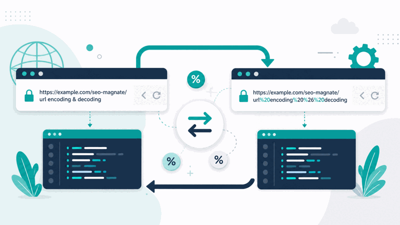 URL encode and decode tool percent-encoding text for a URL